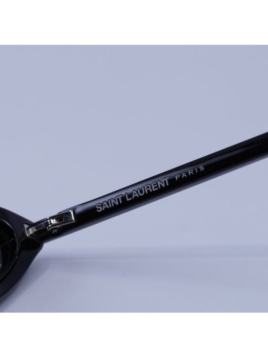 Saint Laurent SL703 001 Sunglasses Black Cat Eye Frame, Black Lenses main image 4